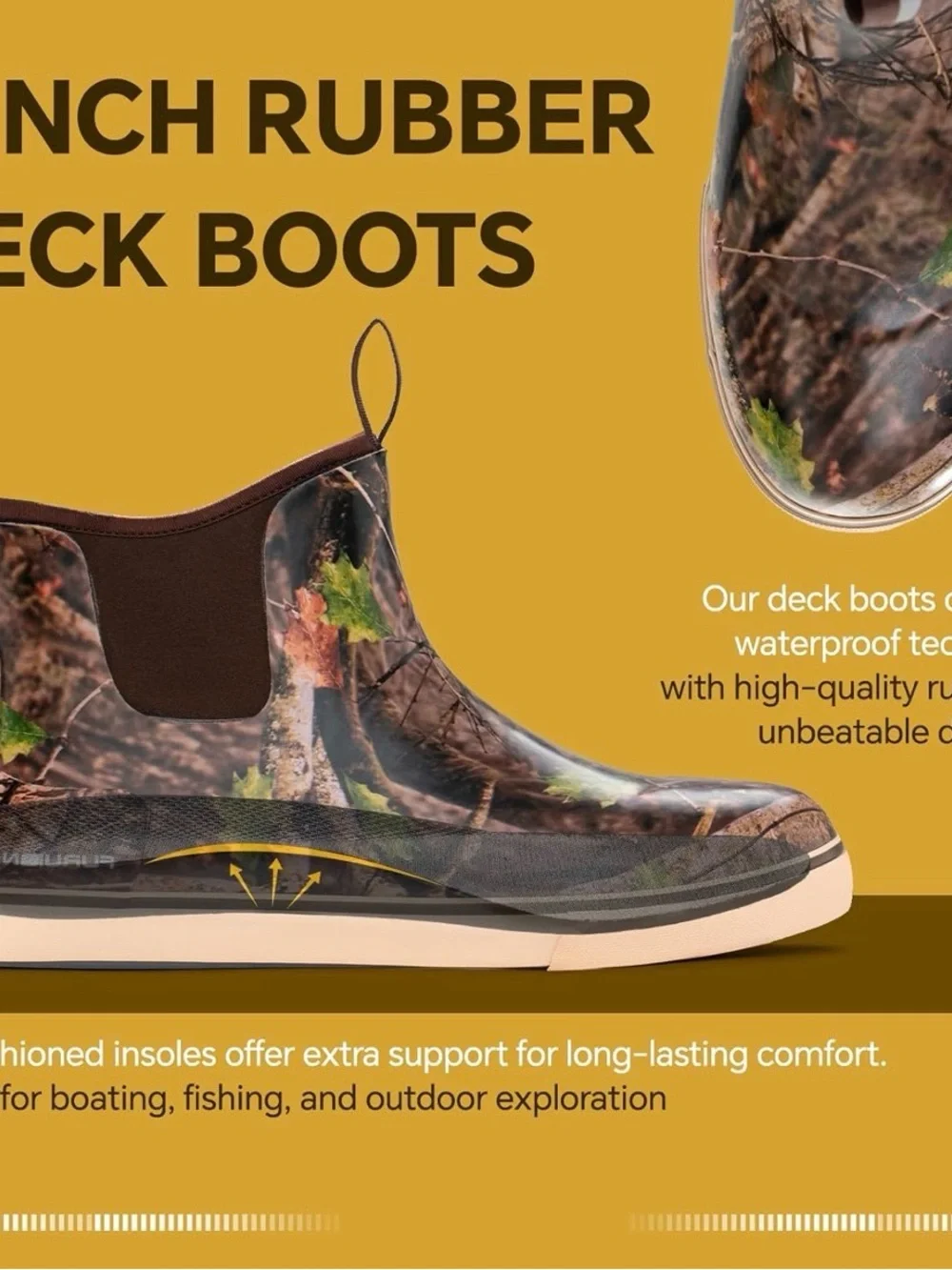 Men's Deck Boots Fishing Boots, new